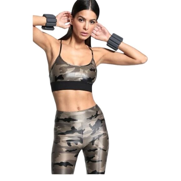 Koral Tops - NWT Koral Sweeper Infinity Sports Bra - Camo Size XS